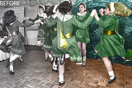 Adding color - Dancing Girls